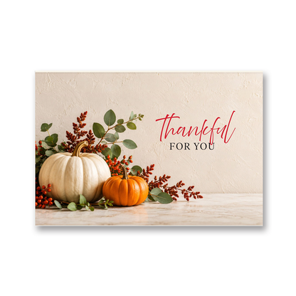 Thanksgiving Greeting Cards | Thankful for You