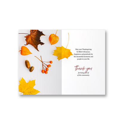 Thanksgiving Greeting Cards | Thanksgiving Gathering