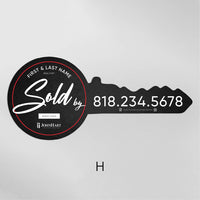 Just Sold Key Sign