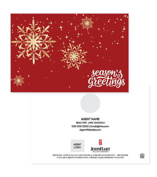 "Season's Greetings" Greeting Card