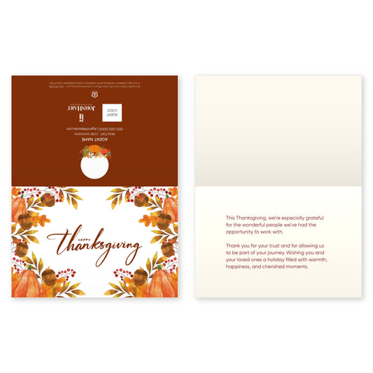 Thanksgiving Greeting Cards | Autumn Harvest