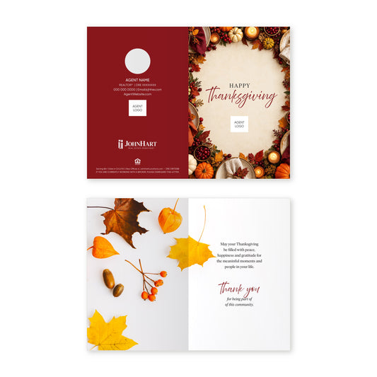 Thanksgiving Greeting Cards | Thanksgiving Gathering