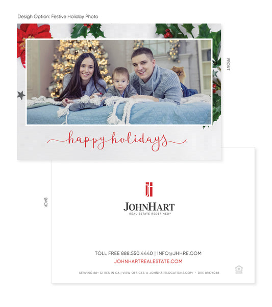 Holidays Cards - You Provide The Photo Mistletoe