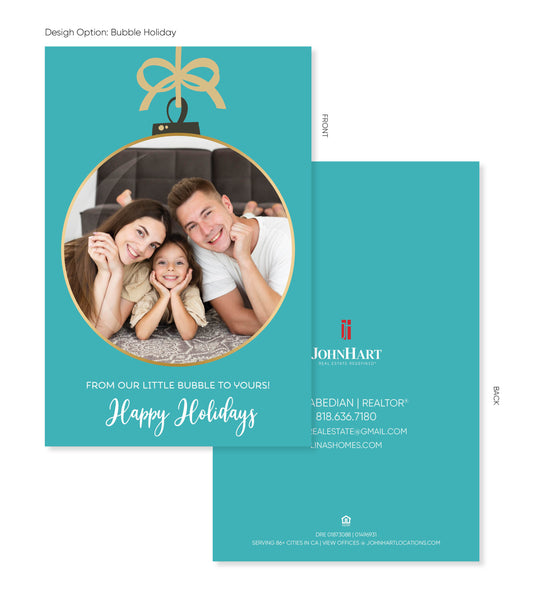 Holidays Cards - You Provide The Photo Ornament